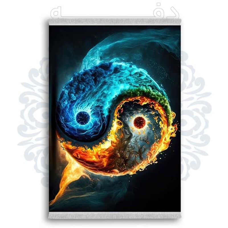 فرشینه دفه از جنس پارچه شانل ترک طرح فانتزی کد 163