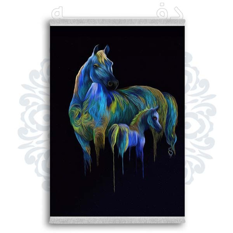 فرشینه دفه از جنس پارچه شانل ترک طرح فانتزی کد 190