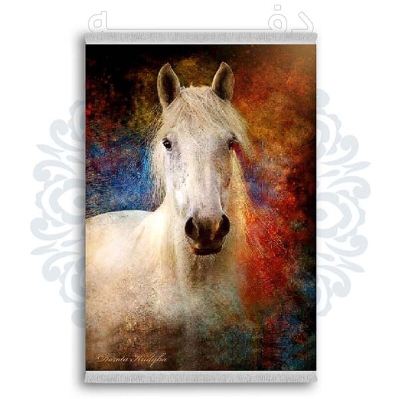 فرشینه دفه از جنس پارچه شانل ترک طرح فانتزی کد 195