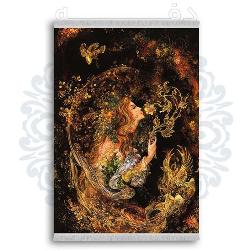 فرشینه دفه از جنس پارچه شانل ترک طرح فانتزی کد 220