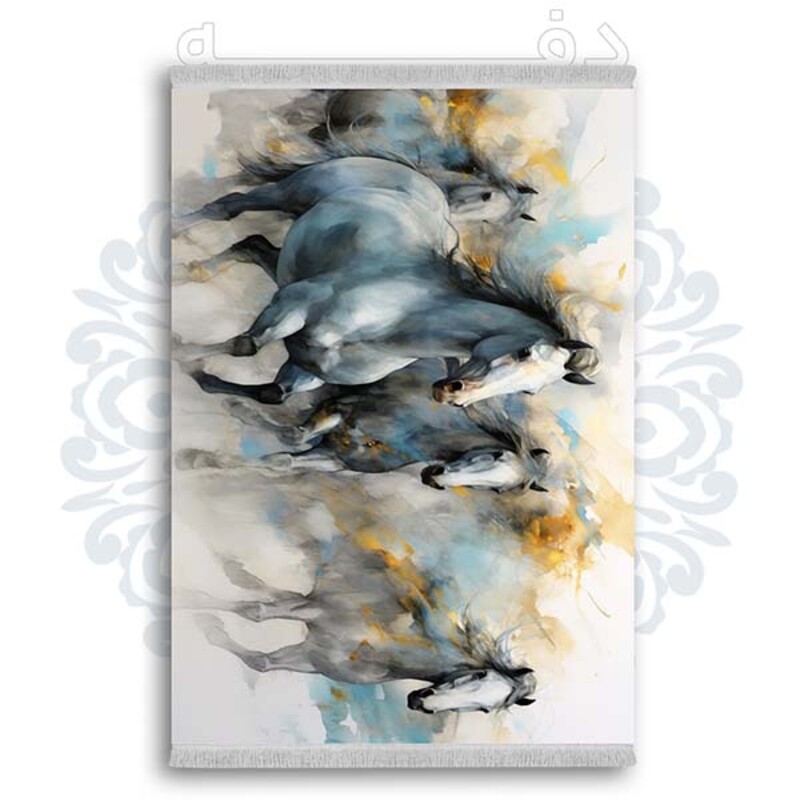 فرشینه دفه از جنس پارچه شانل ترک طرح فانتزی کد 232