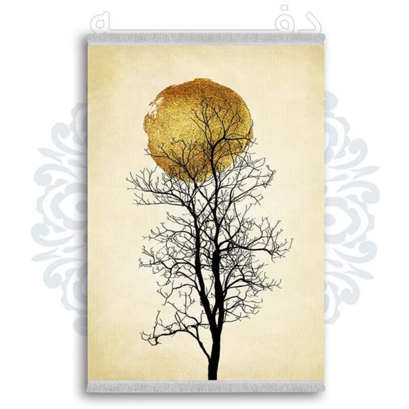 فرشینه دفه از جنس پارچه شانل ترک طرح فانتزی کد 276