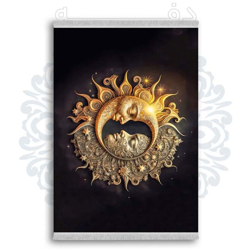 فرشینه دفه از جنس پارچه شانل ترک طرح فانتزی کد 278