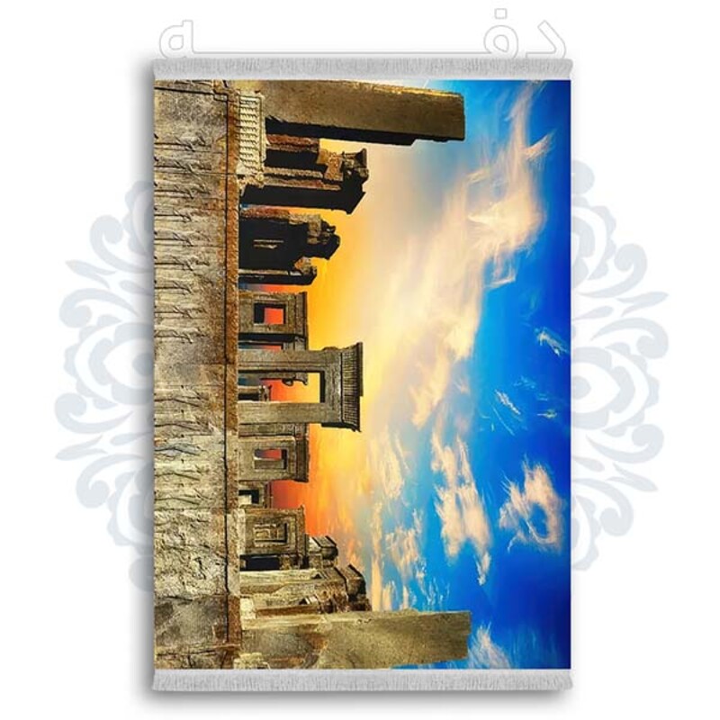 فرشینه دفه از جنس پارچه شانل ترک طرح فانتزی کد 279