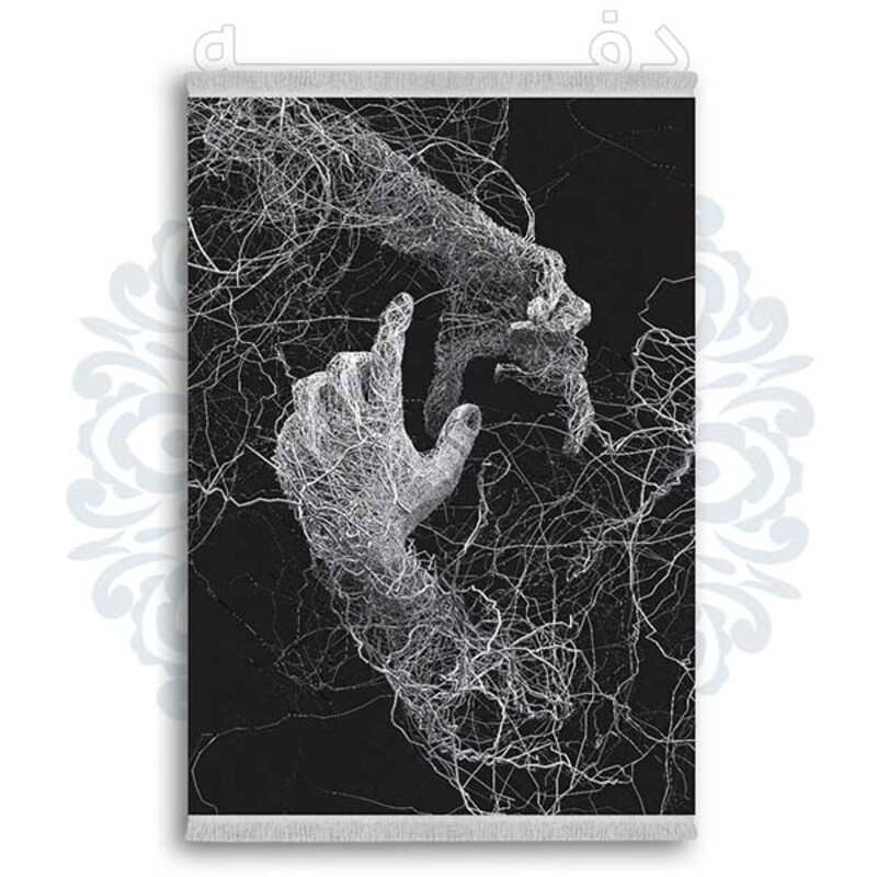 فرشینه دفه از جنس پارچه شانل ترک طرح فانتزی کد 309