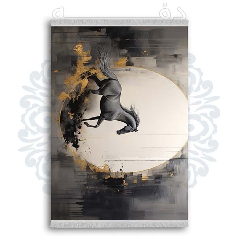 فرشینه دفه از جنس پارچه شانل ترک طرح فانتزی کد 314