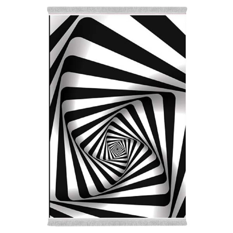 فرشینه دفه از جنس پارچه هازان مخمل ترک طرح مدرن کد 9