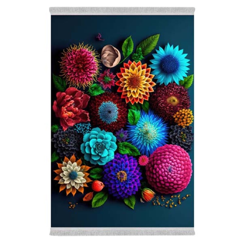 فرشینه دفه از جنس پارچه هازان مخمل ترک طرح مدرن کد 16