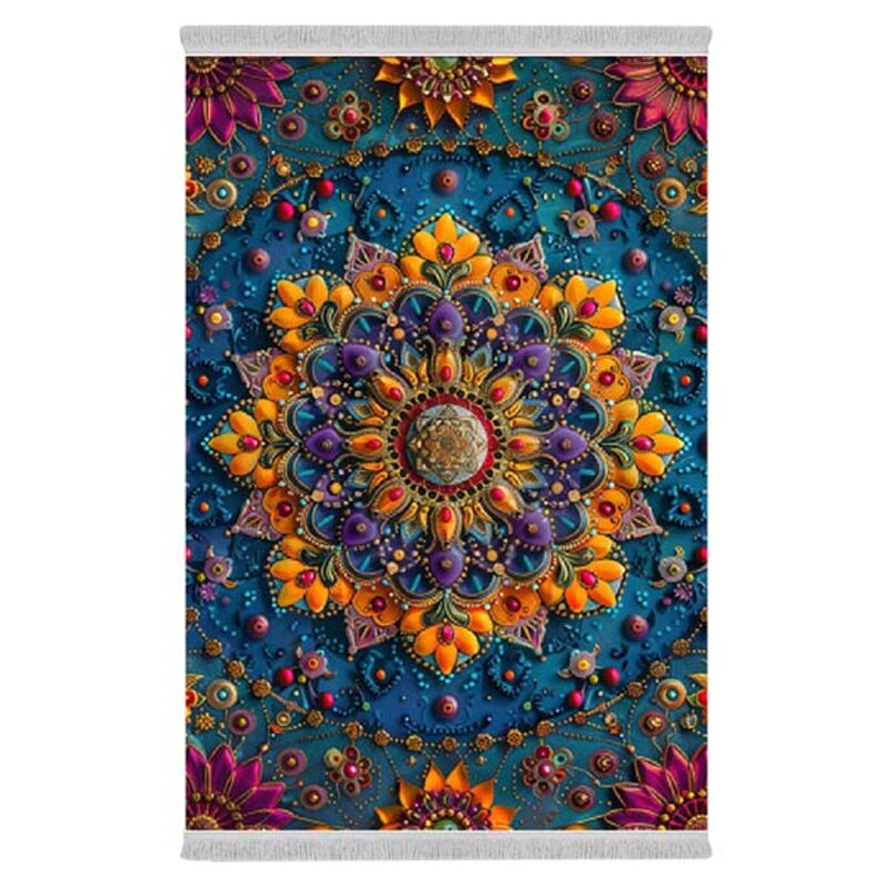 فرشینه دفه از جنس پارچه هازان مخمل ترک طرح مدرن کد 29