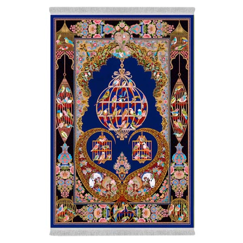 فرشینه دفه از جنس پارچه هازان مخمل ترک طرح مدرن کد 32