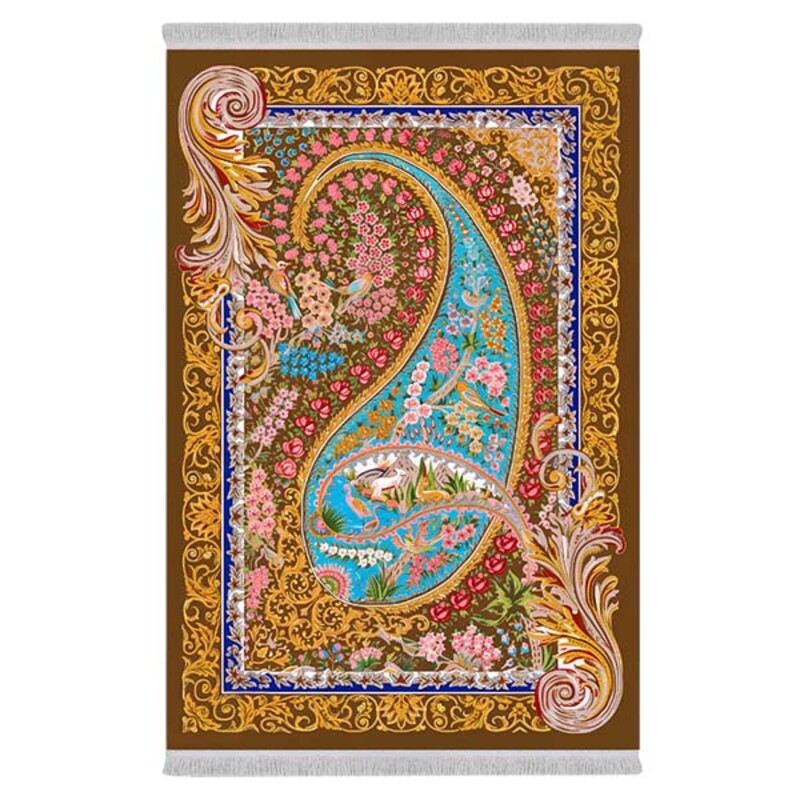 فرشینه دفه از جنس پارچه هازان مخمل ترک طرح مدرن کد 34