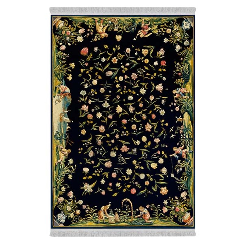 فرشینه دفه از جنس پارچه هازان مخمل ترک طرح مدرن کد 36