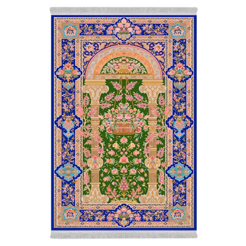 فرشینه دفه از جنس پارچه هازان مخمل ترک طرح مدرن کد 46