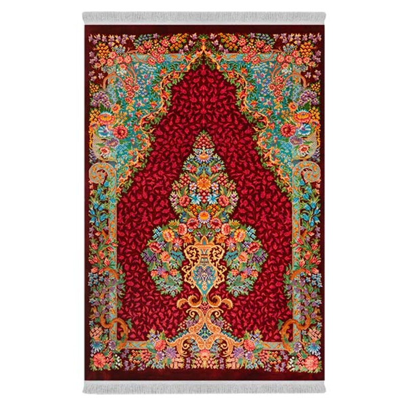 فرشینه دفه از جنس پارچه هازان مخمل ترک طرح مدرن کد 49