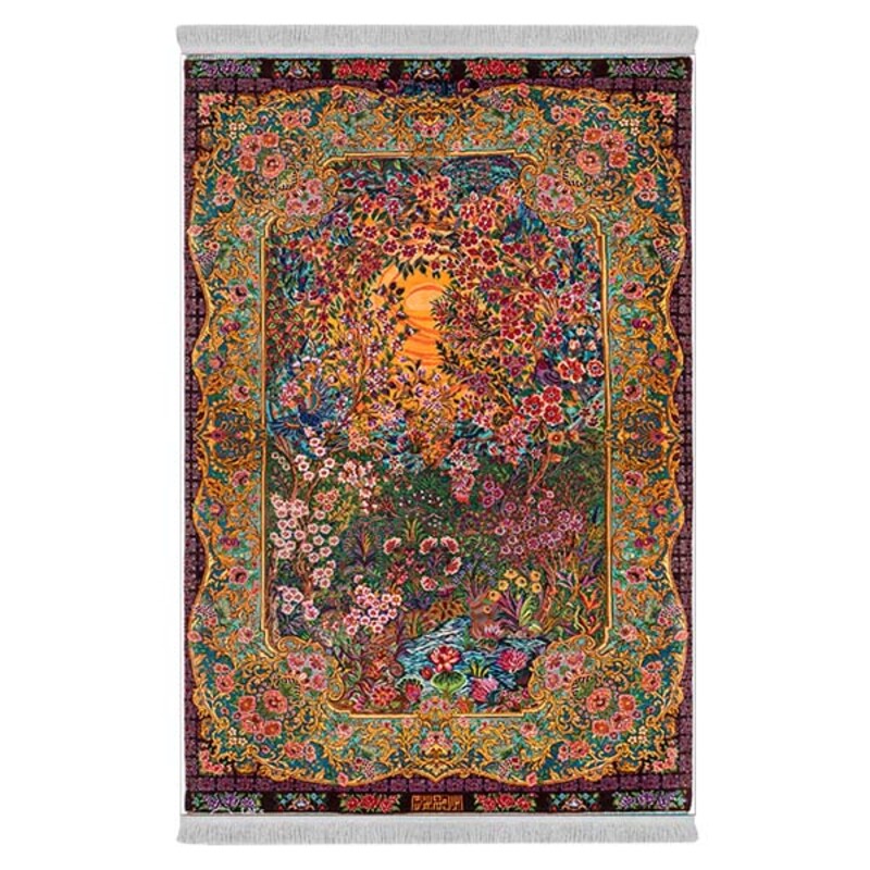 فرشینه دفه از جنس پارچه هازان مخمل ترک طرح مدرن کد 50