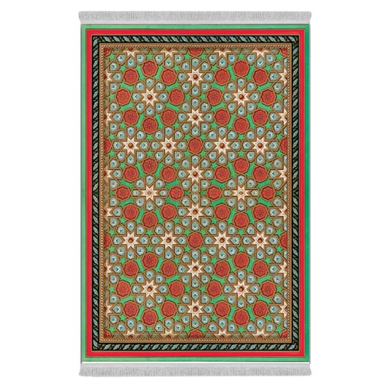 فرشینه دفه از جنس پارچه هازان مخمل ترک طرح مدرن کد 55