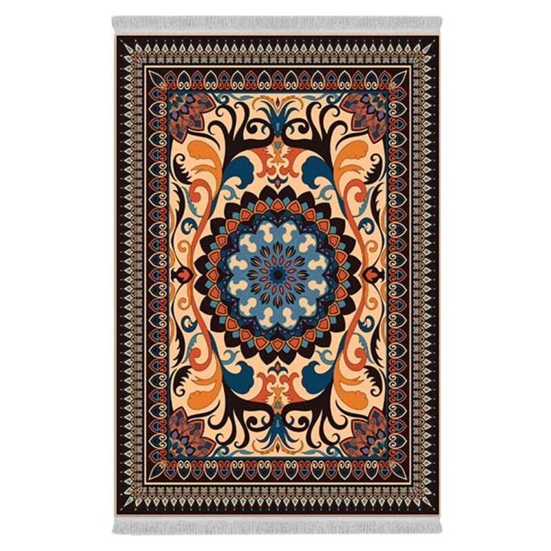 فرشینه دفه از جنس پارچه هازان مخمل ترک طرح مدرن کد 57