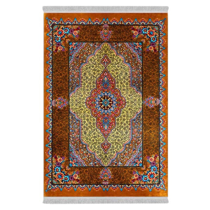 فرشینه دفه از جنس پارچه هازان مخمل ترک طرح مدرن کد 61