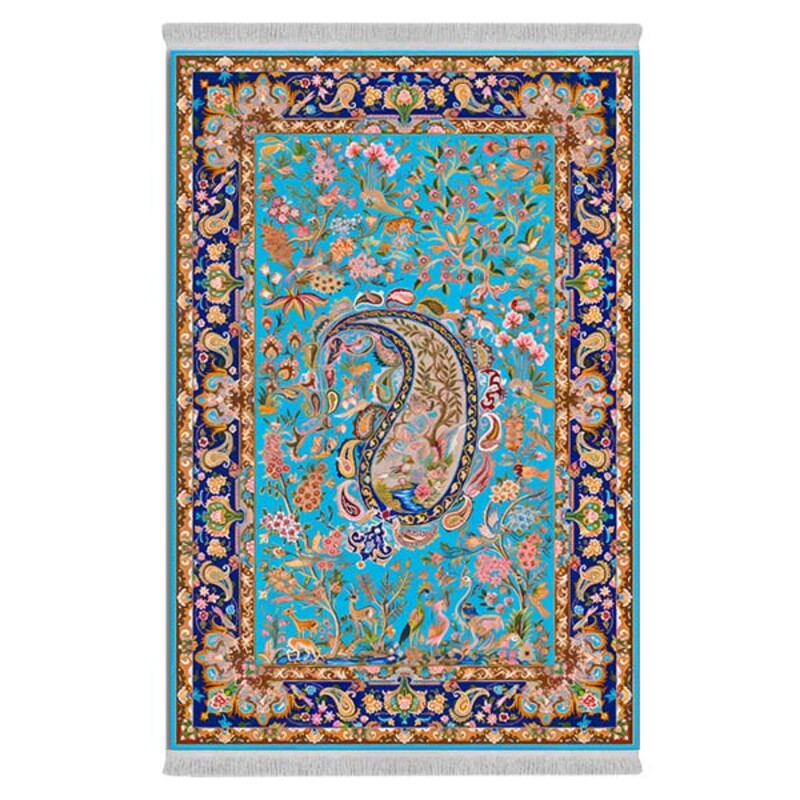 فرشینه دفه از جنس پارچه هازان مخمل ترک طرح مدرن کد 63