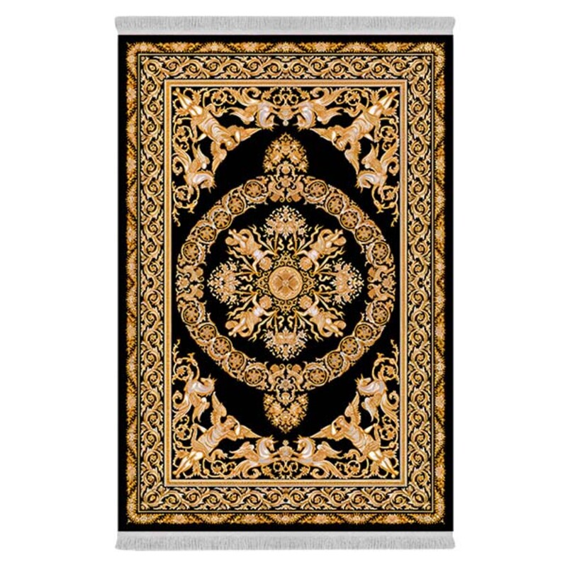 فرشینه دفه از جنس پارچه هازان مخمل ترک طرح مدرن کد 70