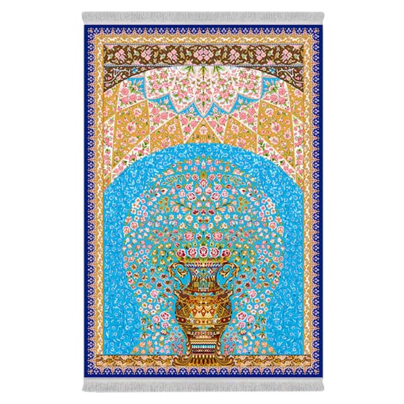 فرشینه دفه از جنس پارچه هازان مخمل ترک طرح مدرن کد 76