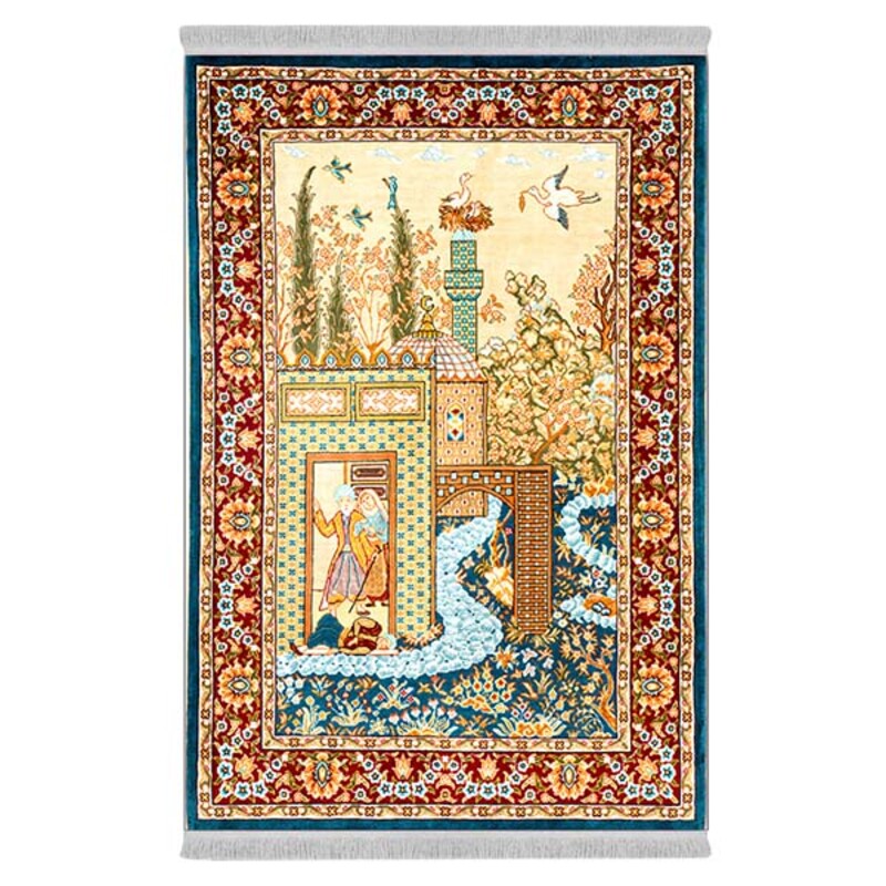 فرشینه دفه از جنس پارچه هازان مخمل ترک طرح مدرن کد 78