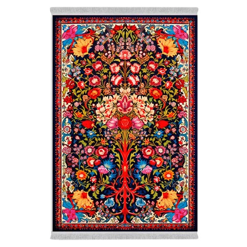 فرشینه دفه از جنس پارچه هازان مخمل ترک طرح مدرن کد 85