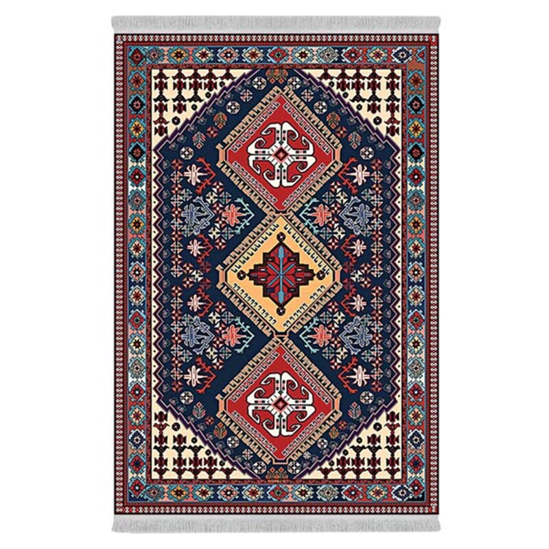 فرشینه دفه از جنس پارچه هازان مخمل ترک طرح مدرن کد 98