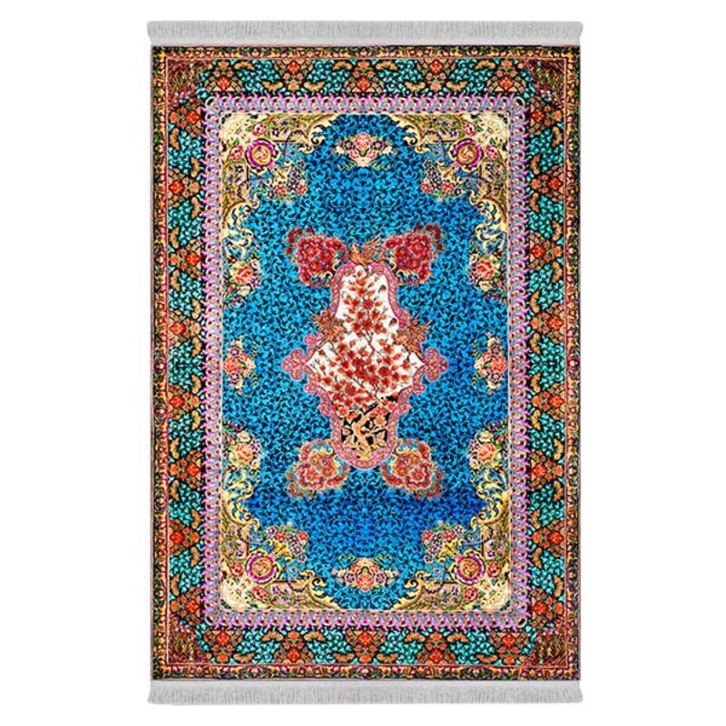 فرشینه دفه از جنس پارچه هازان مخمل ترک طرح مدرن کد 100