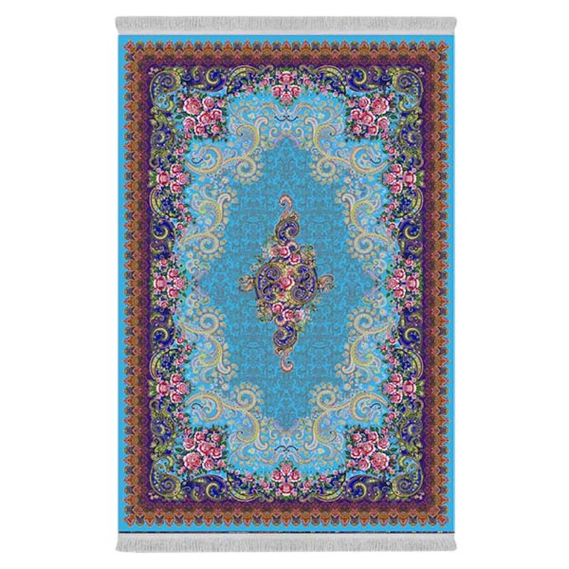 فرشینه دفه از جنس پارچه هازان مخمل ترک طرح مدرن کد 106