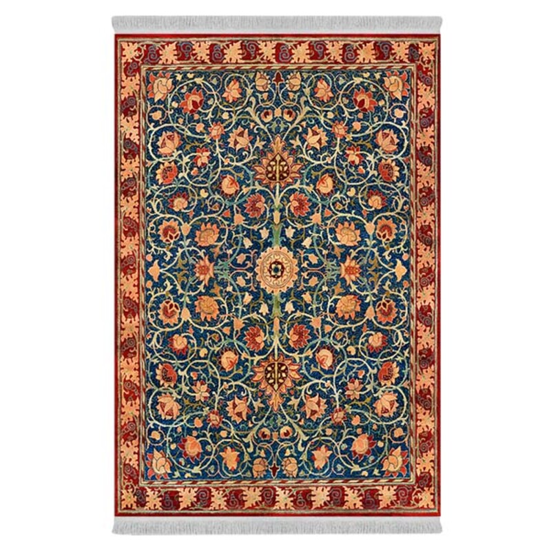 فرشینه دفه از جنس پارچه هازان مخمل ترک طرح مدرن کد 108