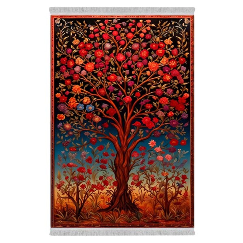 فرشینه دفه از جنس پارچه هازان مخمل ترک طرح مدرن کد 111