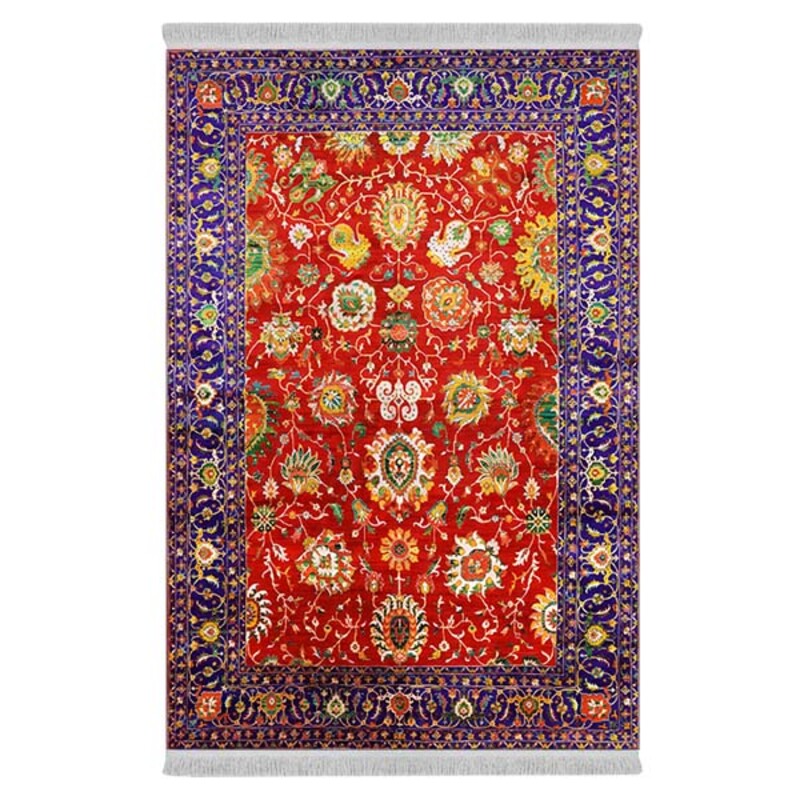 فرشینه دفه از جنس پارچه هازان مخمل ترک طرح مدرن کد 112