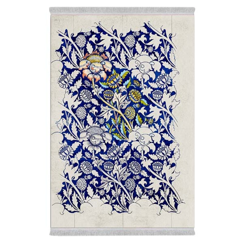 فرشینه دفه از جنس پارچه هازان مخمل ترک طرح مدرن کد 113