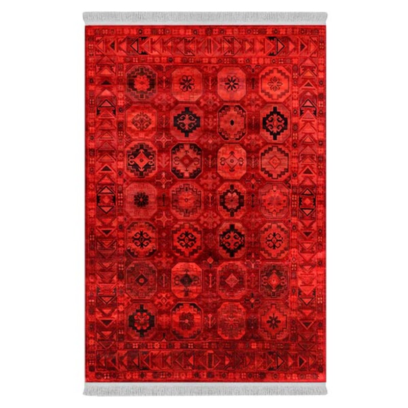 فرشینه دفه از جنس پارچه هازان مخمل ترک طرح مدرن کد 114