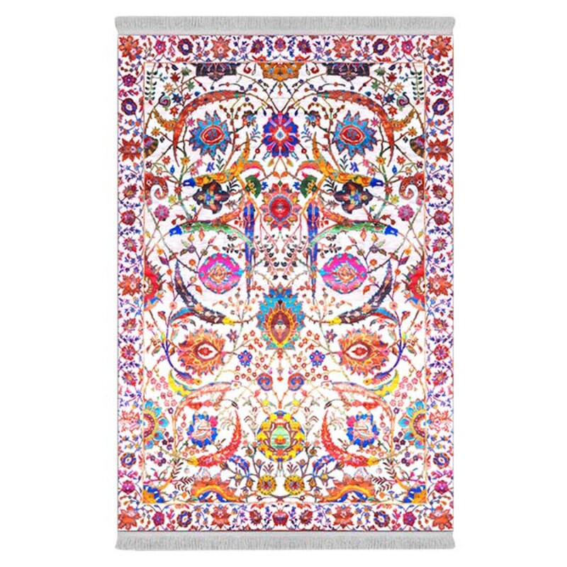 فرشینه دفه از جنس پارچه هازان مخمل ترک طرح مدرن کد 120