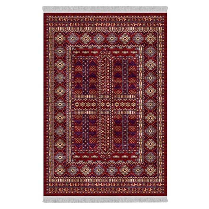 فرشینه دفه از جنس پارچه هازان مخمل ترک طرح مدرن کد 121