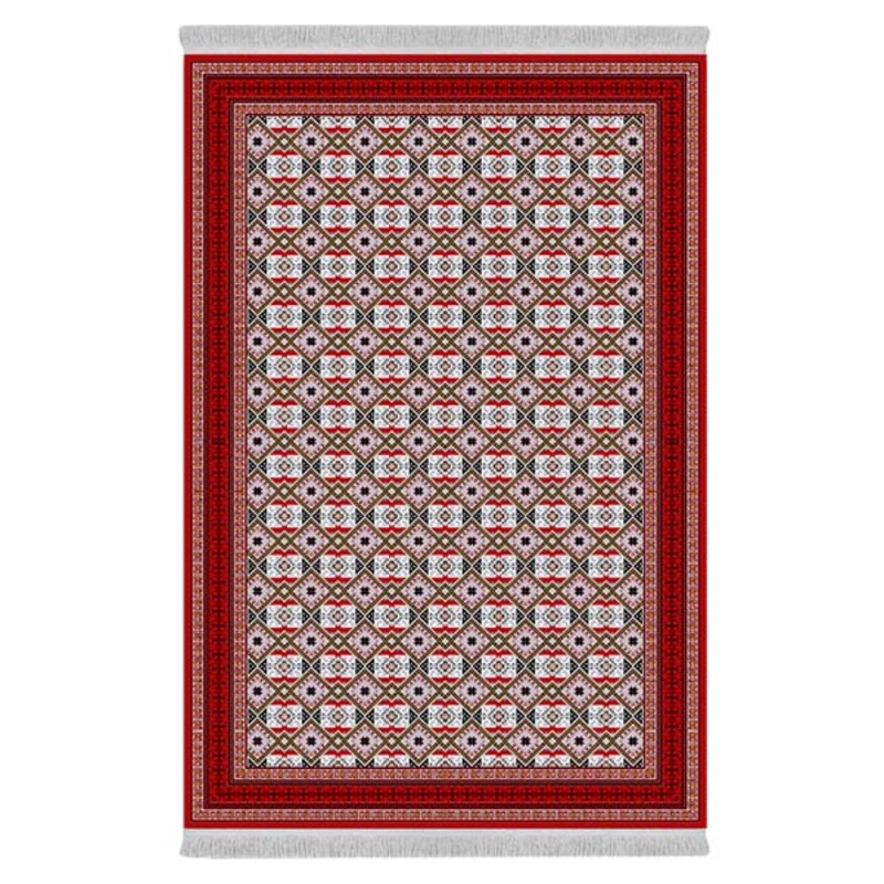 فرشینه دفه از جنس پارچه هازان مخمل ترک طرح مدرن کد 150