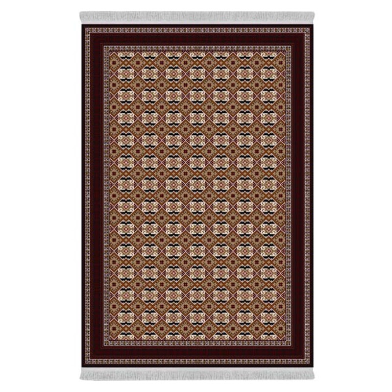 فرشینه دفه از جنس پارچه هازان مخمل ترک طرح مدرن کد 154