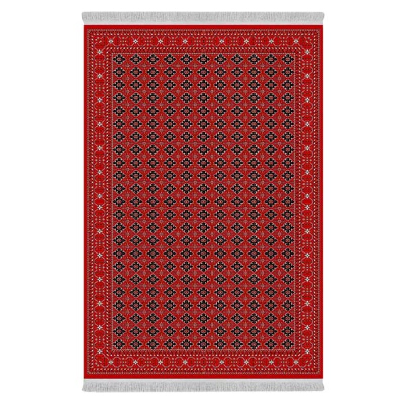 فرشینه دفه از جنس پارچه هازان مخمل ترک طرح مدرن کد 155