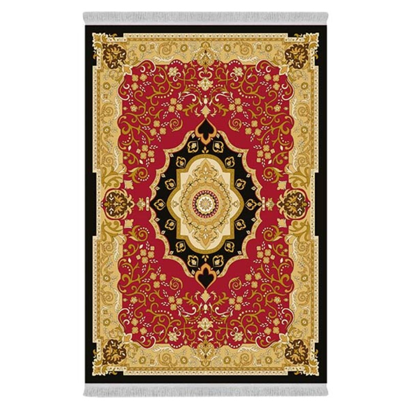 فرشینه دفه از جنس پارچه هازان مخمل ترک طرح مدرن کد 162