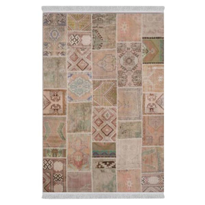 فرشینه دفه از جنس پارچه هازان مخمل ترک طرح مدرن کد 208