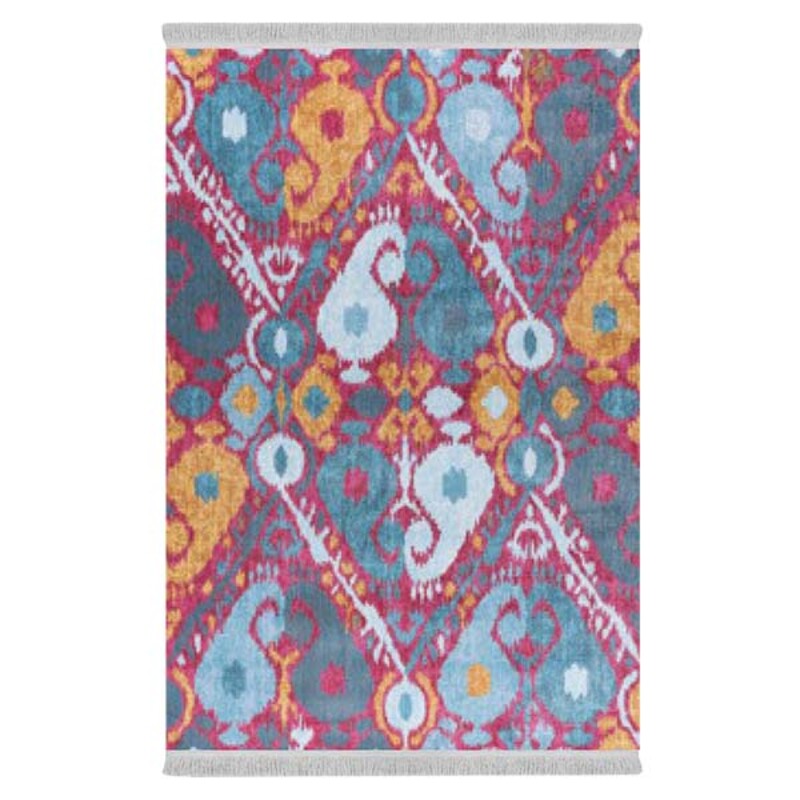 فرشینه دفه از جنس پارچه هازان مخمل ترک طرح مدرن کد 252