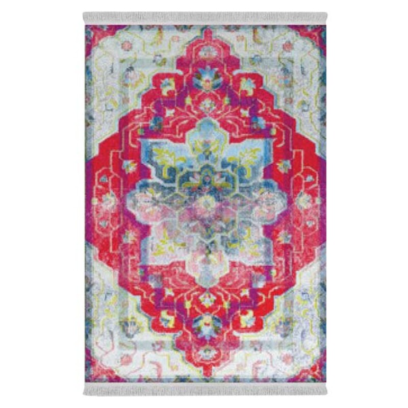 فرشینه دفه از جنس پارچه هازان مخمل ترک طرح مدرن کد 282