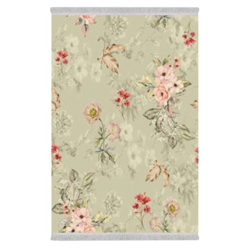 فرشینه دفه از جنس پارچه هازان مخمل ترک طرح مدرن کد 305