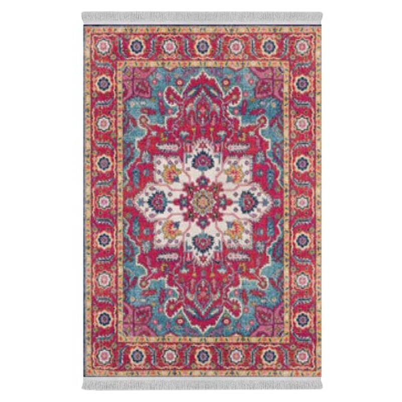 فرشینه دفه از جنس پارچه هازان مخمل ترک طرح مدرن کد 315