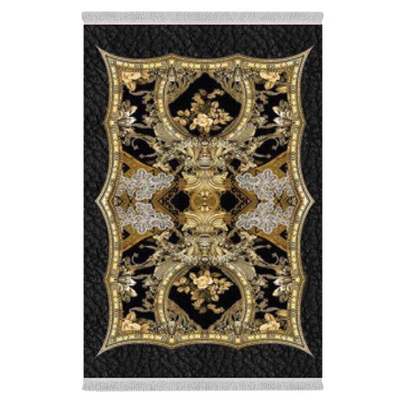 فرشینه دفه از جنس پارچه هازان مخمل ترک طرح مدرن کد 318