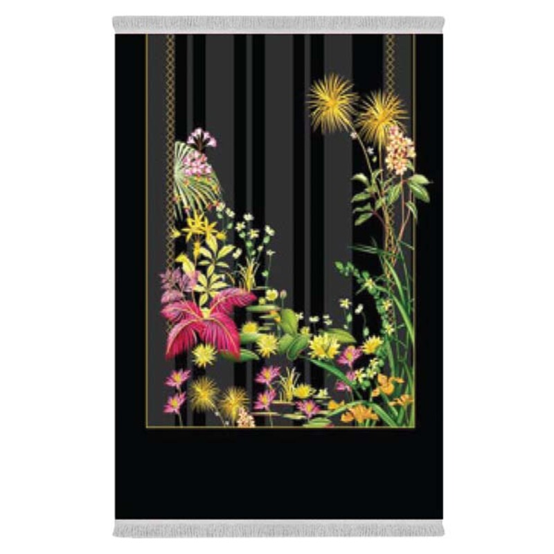 فرشینه دفه از جنس پارچه هازان مخمل ترک طرح مدرن کد 325