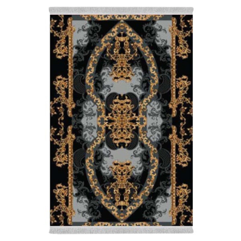 فرشینه دفه از جنس پارچه هازان مخمل ترک طرح مدرن کد 336