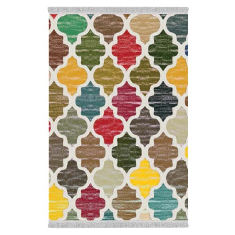 فرشینه دفه از جنس پارچه هازان مخمل ترک طرح مدرن کد 364